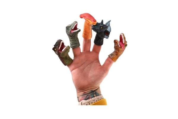 Finger Puppet Dinosaurs Set