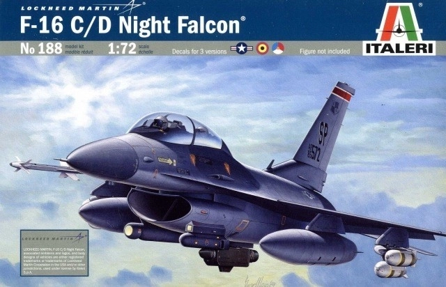 Plastikmodell F-16 C/D Night Falcon