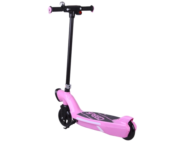 Electric Scooter with LED Lights – pink