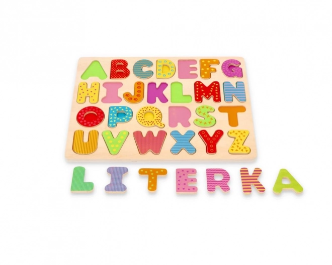 Wooden Alphabet Puzzle - Uppercase Letters