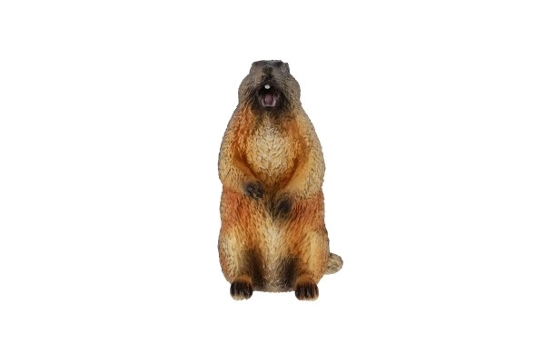 Yellow-bellied Marmot Plastic Toy 8cm in Bag