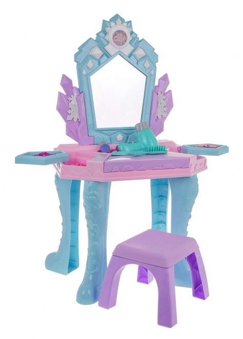 Interactive Princess Vanity Set for Kids 3+ with Accessories