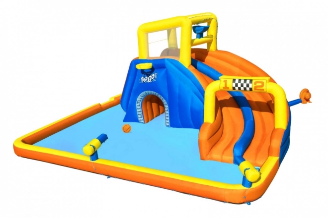 Water Amusement Park BESTWAY for Kids 5+ Slide + Basketball Hoop + Tunnel + Shower