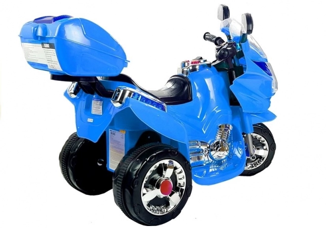 Battery Powered Kids Blue Motorcycle