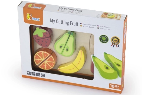 Wooden slicing - fruit