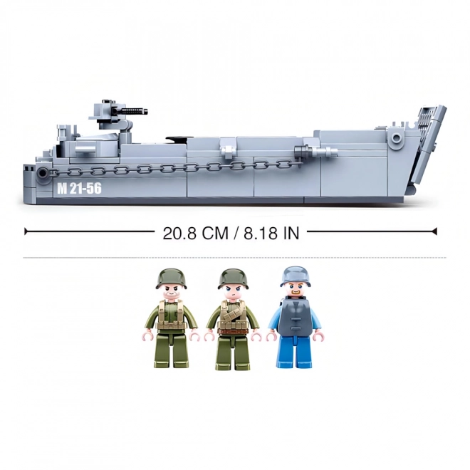 Sluban Army WWII Landing Craft Building Set