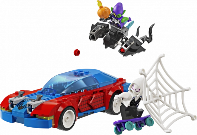 Spider-Man and Green Goblin Race Car - LEGO Super Heroes