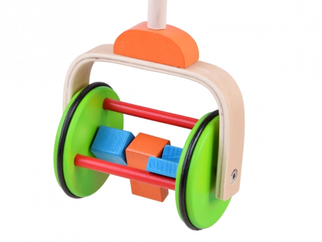 Wooden Push Toy Roller for Toddlers