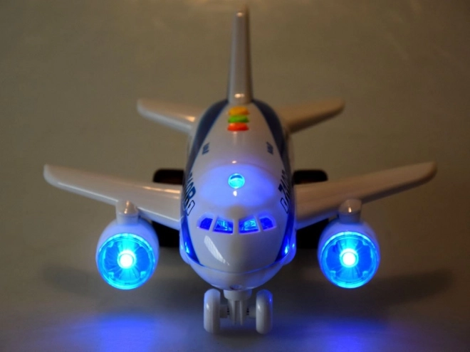 Interactive Airplane Toy with Sound and Light