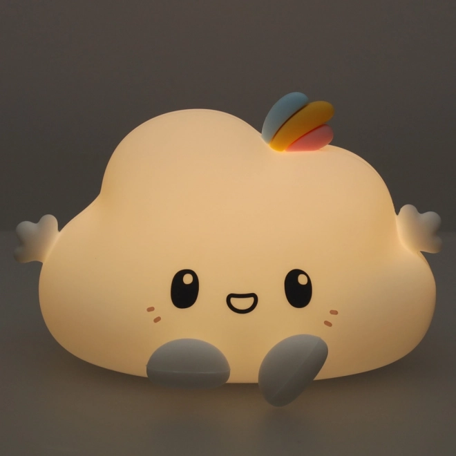 Children's Night Light Silhouette Cloud