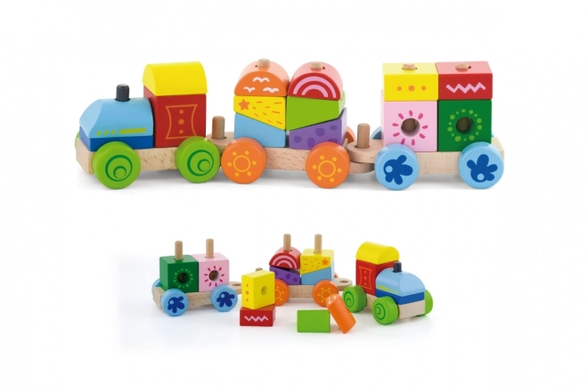 Wooden Train Set