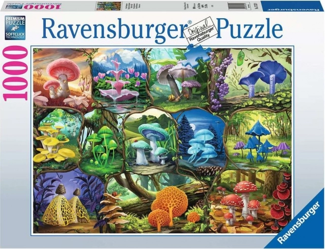 Beautiful Mushrooms Puzzle 1000 Pieces