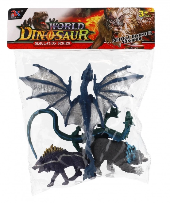 Fantasy Animals Dragon and Werewolf Set