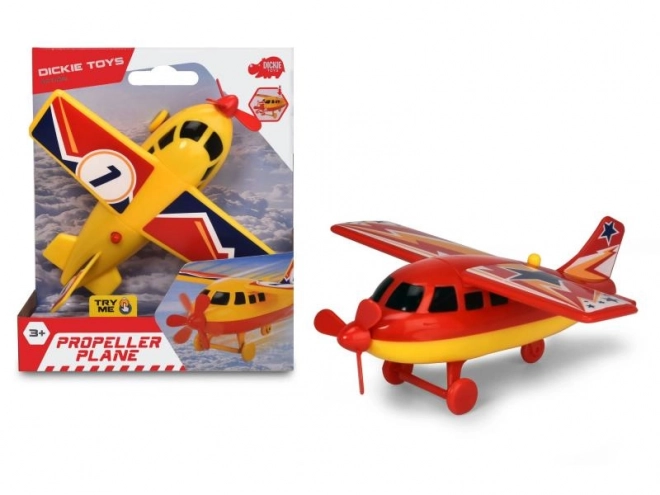 Battery Operated Propeller Airplane Toy