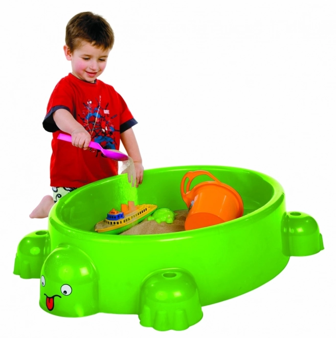 Turtle Sandbox with Lid