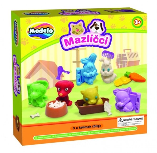 Modeling Clay Cute Pets Set