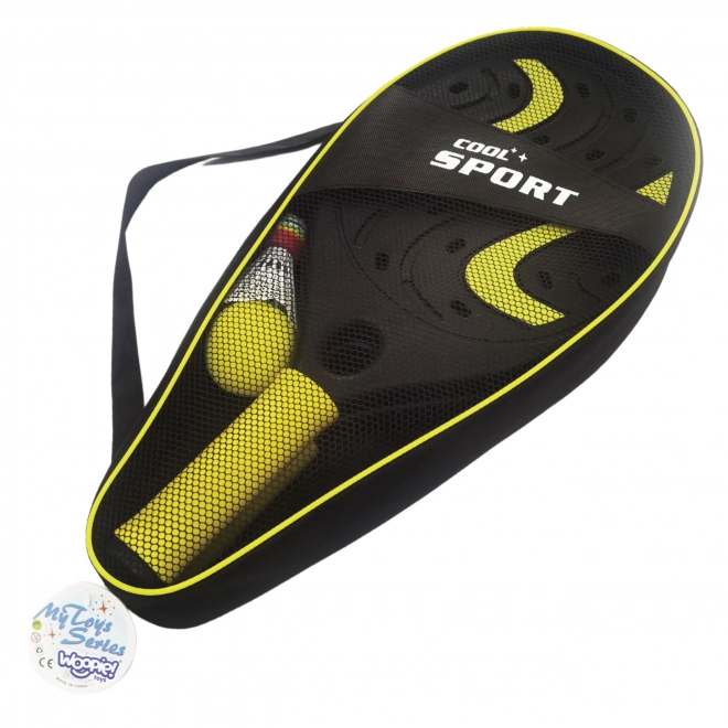 Woopie Razzo con Pallina di Schiuma e Cestino - Set per Spiaggia e Giardino