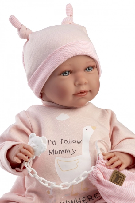 Realistic Talking Newborn Doll with Sounds 42cm