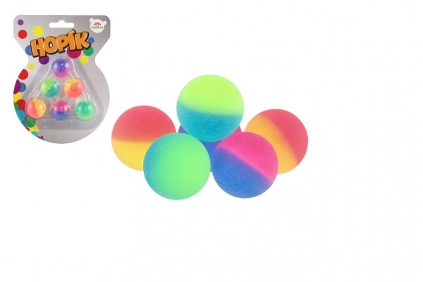 Rainbow Bouncing Balls Set - 6 Pieces