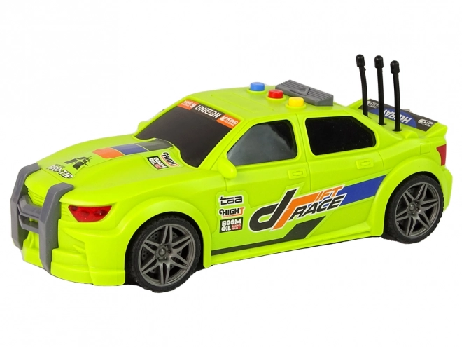 Green Racing Sport Car with Sound