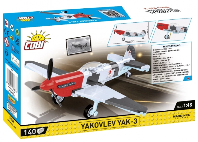 Cobi Yakovlev Yak-3 Construction Blocks