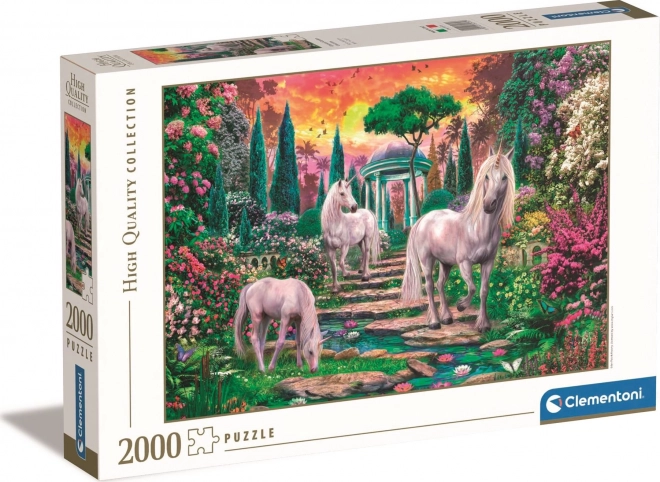 Classic Garden Unicorns Puzzle 2000 Pieces