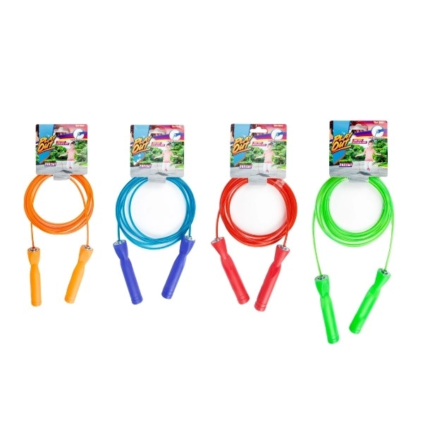 Jump Rope with Plastic Handles and Ball Bearings