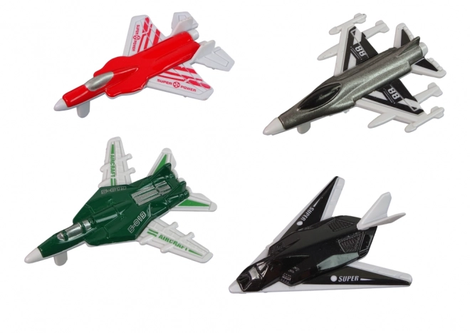 Passenger Jet Plane Set - 8 Piece Collection