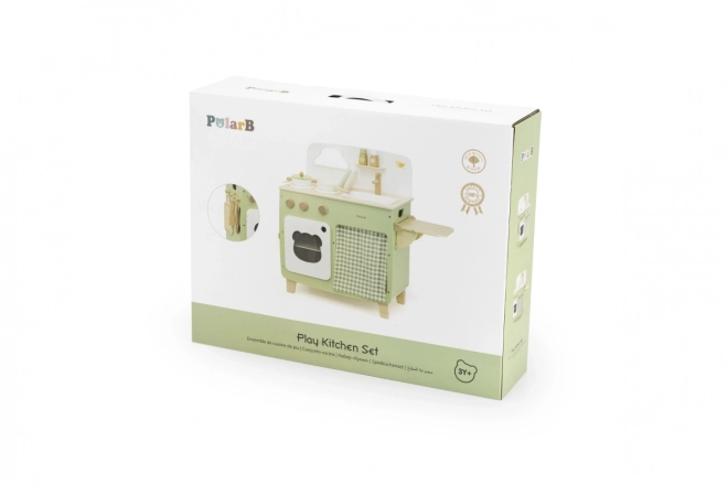 Wooden Kitchen Playset