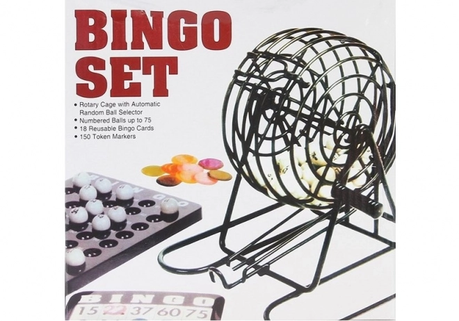 Gioco familiare Bingo Lotto metallo
