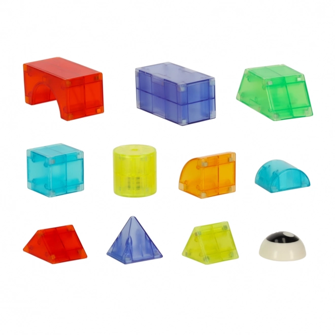 Glowing Magnetic Blocks Set