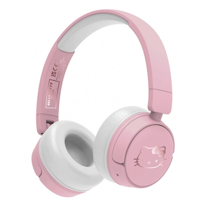 Wireless Kids Headphones OTL Hello Kitty Pink