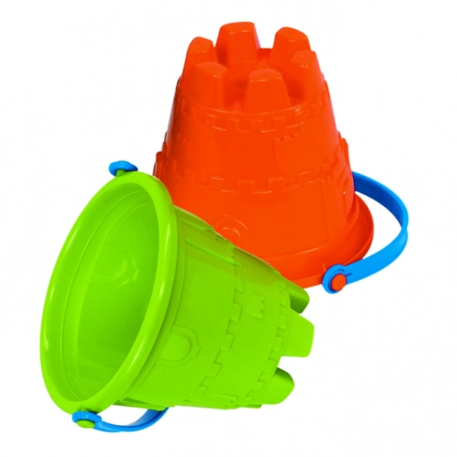 Gowi sandcastle bucket orange