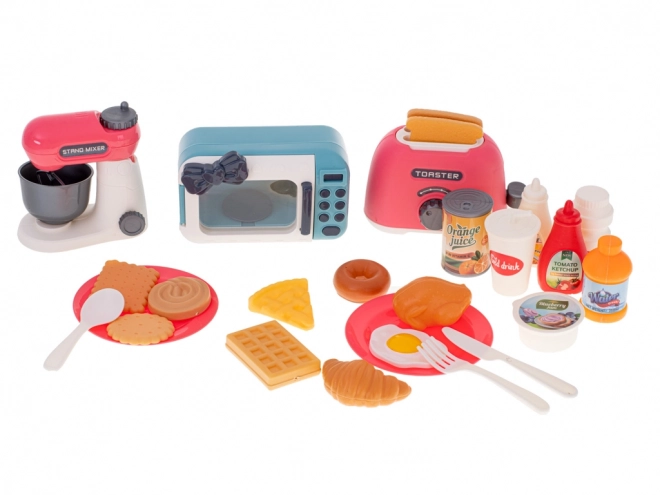 Microwave Toaster Mixer & Accessories Set