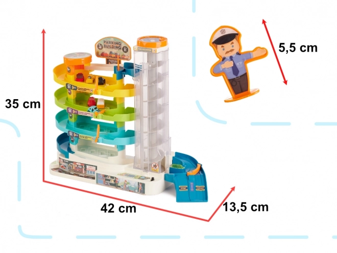 Multi-Level Garage with Electric Lift