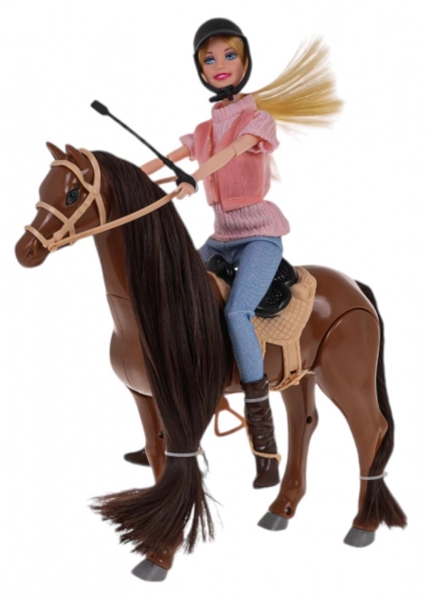 Doll and Horse Set with Accessories