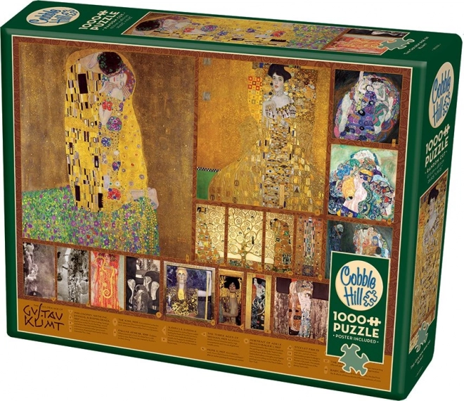 Golden Age of Gustav Klimt 1000 Piece Puzzle