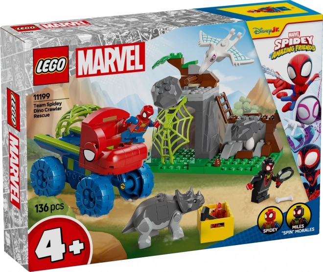 Spidey Rescue Mission Dino Truck