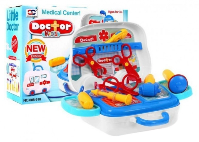 Children's Doctor Set with Ambulance Case