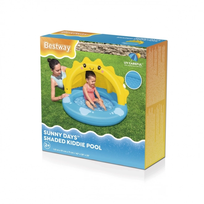 Inflatable Baby Pool with Sunshade