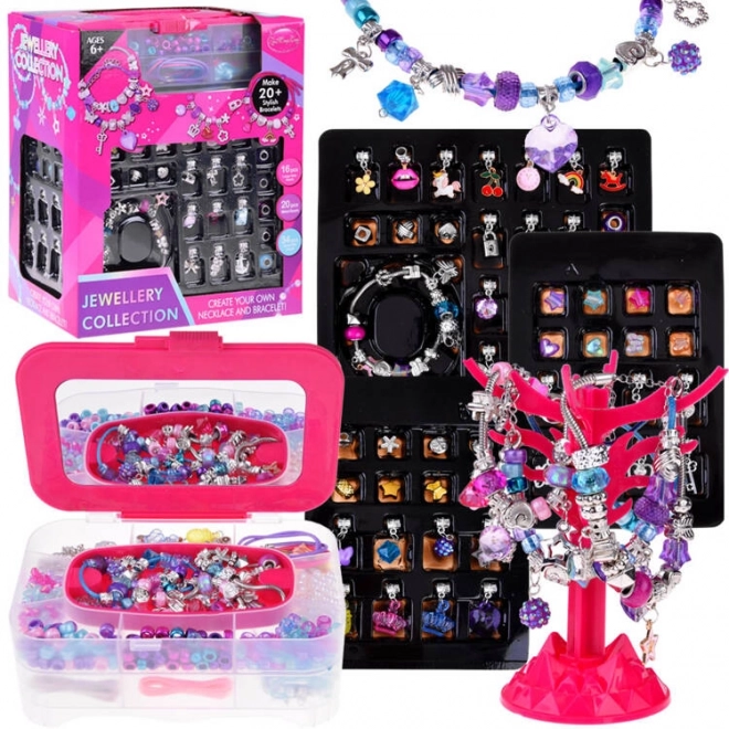 Jewelry Making Kit with Beads and Charms