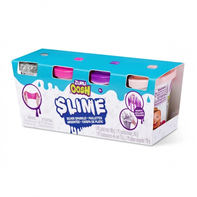 Oosh Slime Small Tube 4-Pack