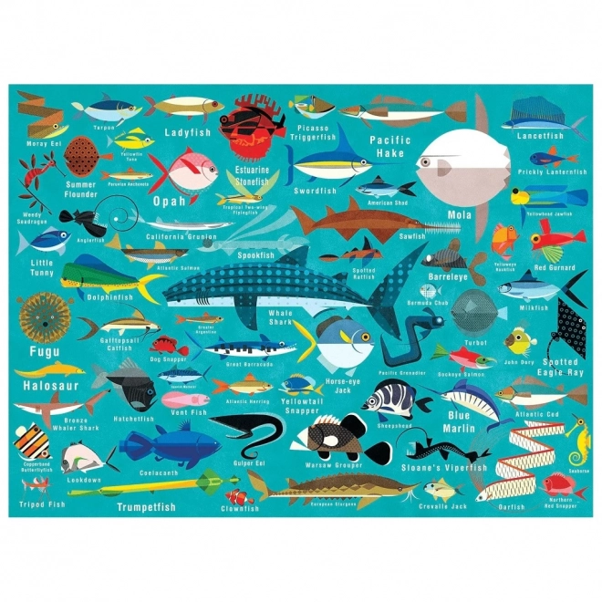 Ocean Life Puzzle by Mudpuppy