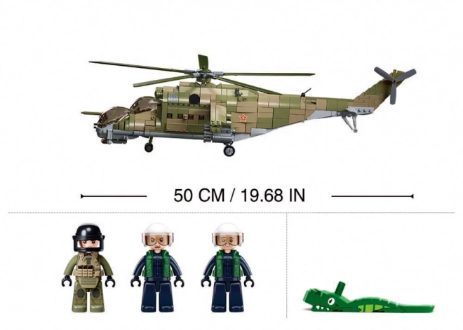 Sluban Combat Helicopter MI-24S