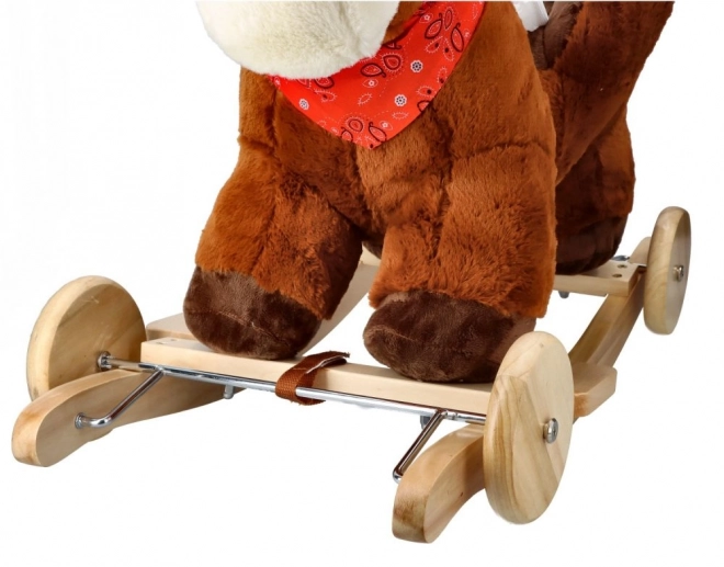 Rocking Horse with Seat and Wheels