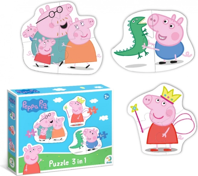 Puzzle Peppa Pig Family