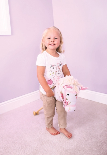 Pink Hobby Horse by Bigjigs Toys