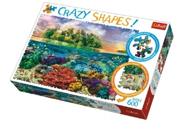 Trefl Puzzle Crazy Shapes Tropical Island