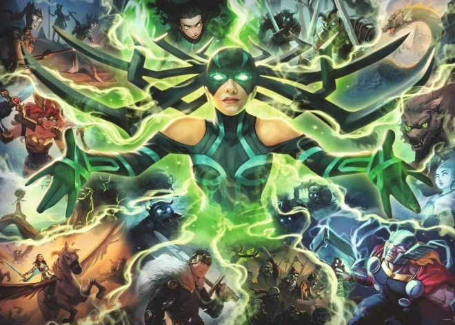 Ravensburger puzzle Villainous: Hela