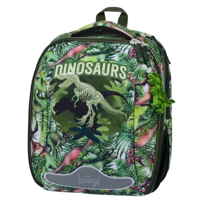 Baagl School Backpack Shelly Dinosaurs